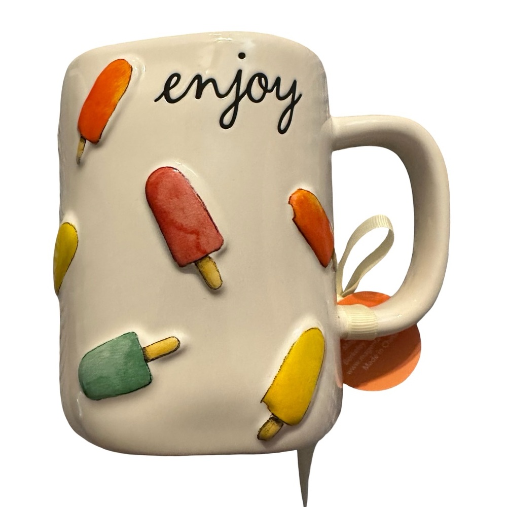 Rae Dunn Ceramic Popsicle Mug NWT - Picture 1 of 4